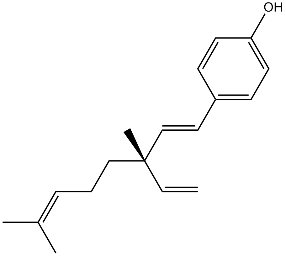 Bakuchiol Chemische Struktur