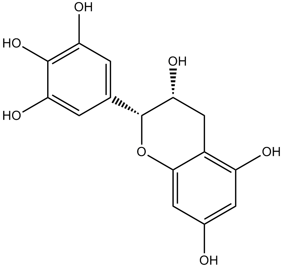 (-)-gallocatechin  Chemical Structure