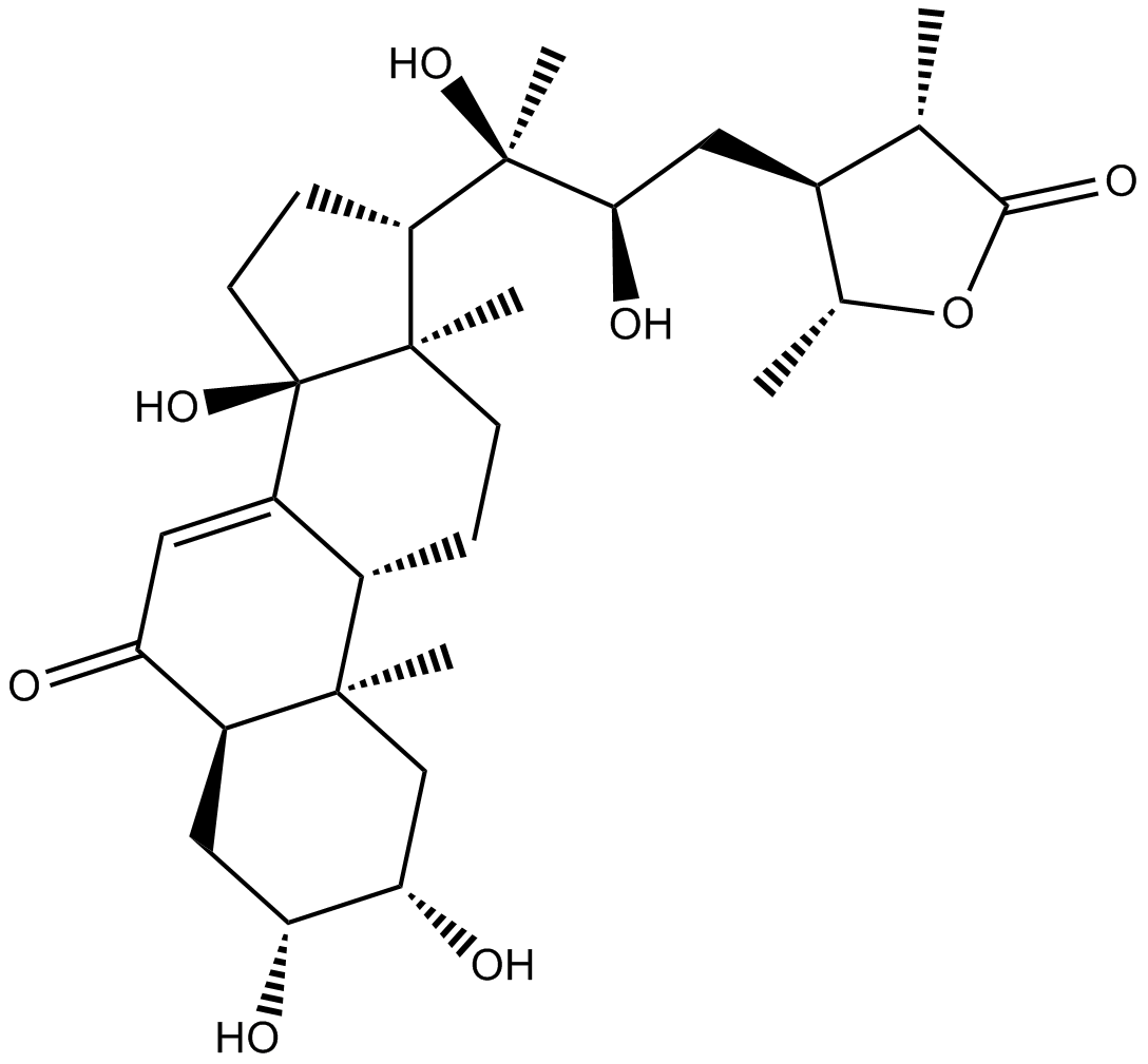 Cyasterone Chemische Struktur