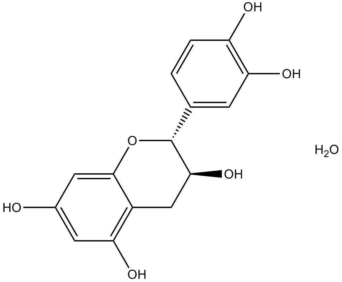 (+)-Catechin hydrate  Chemical Structure