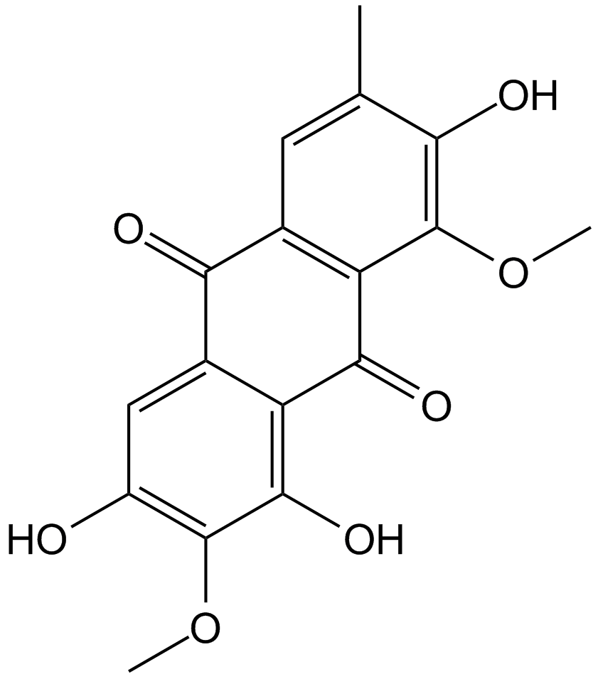 Aurantio-obtusin Chemical Structure