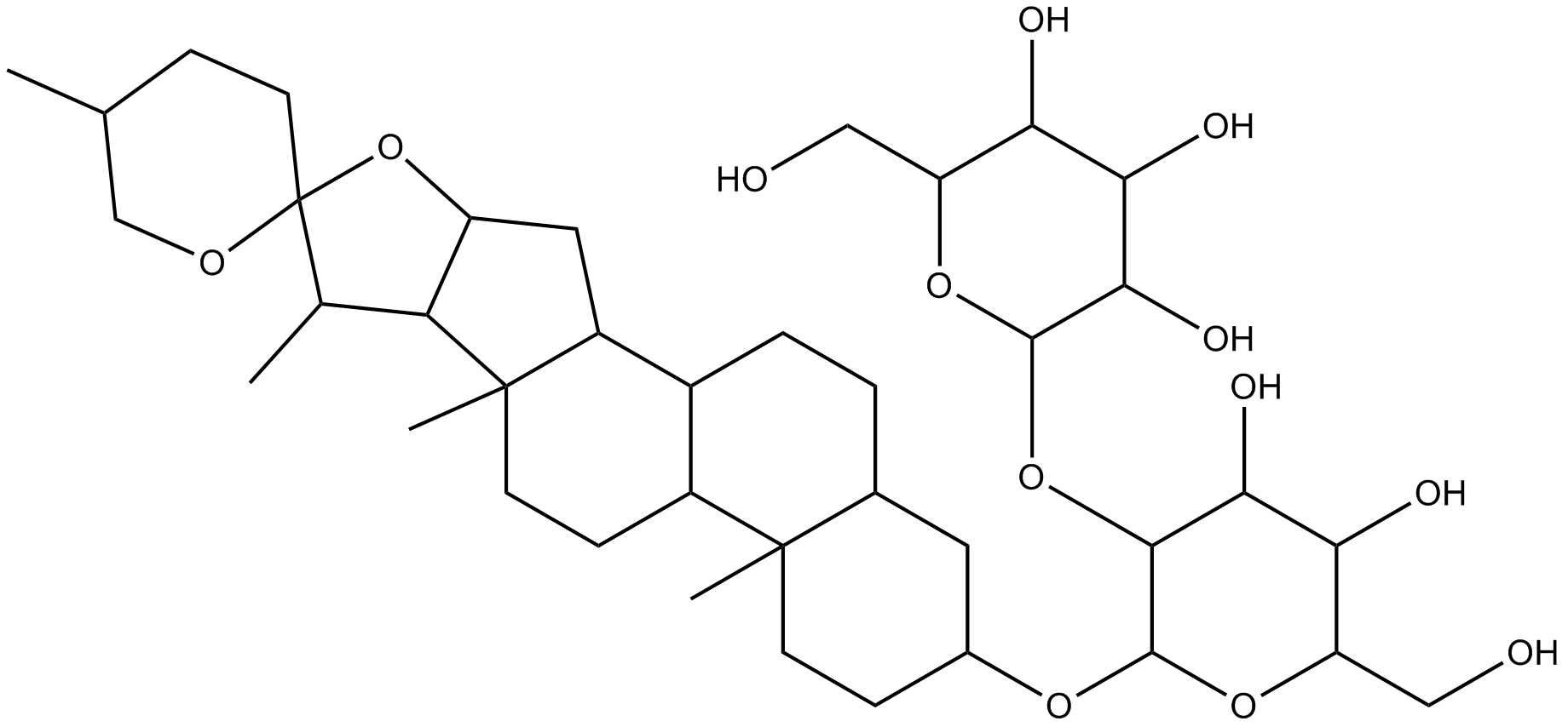Timosaponin A3  Chemical Structure