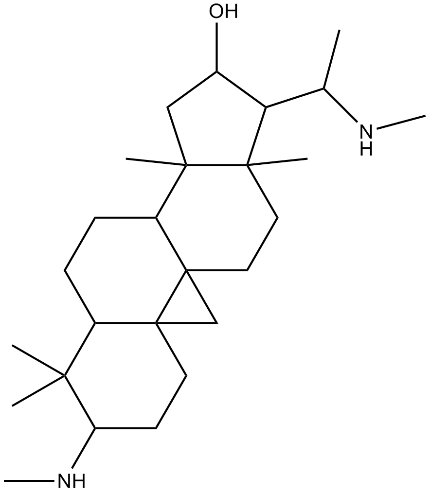 Cyclovirobuxine 化学構造