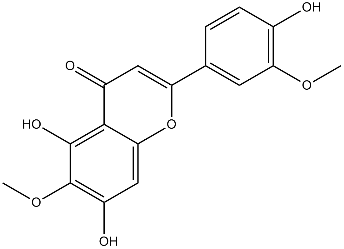 Jaceosidin التركيب الكيميائي