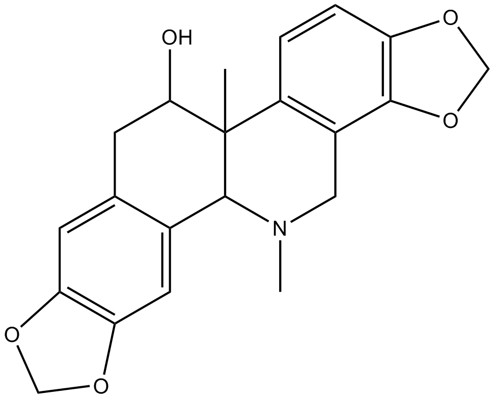 (+)-Corynoline 化学構造
