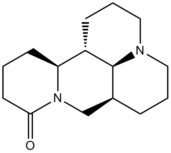 Sophoridine 化学構造