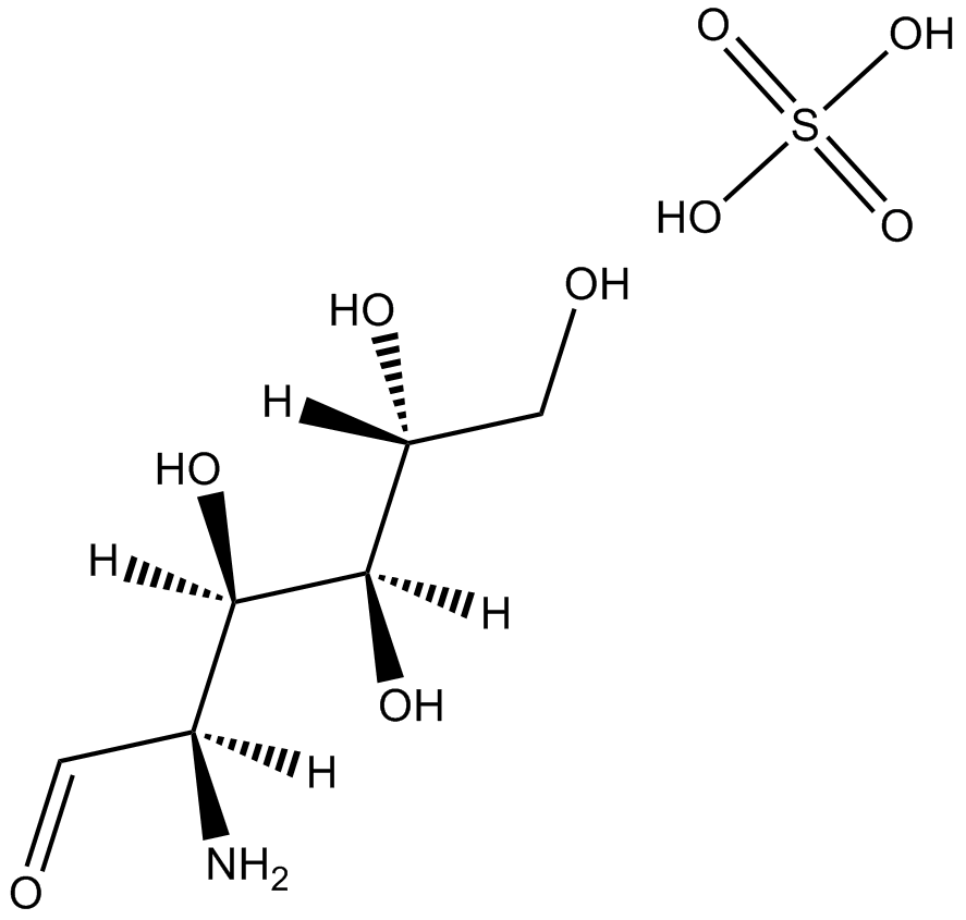 Glucosamine sulfate  Chemical Structure