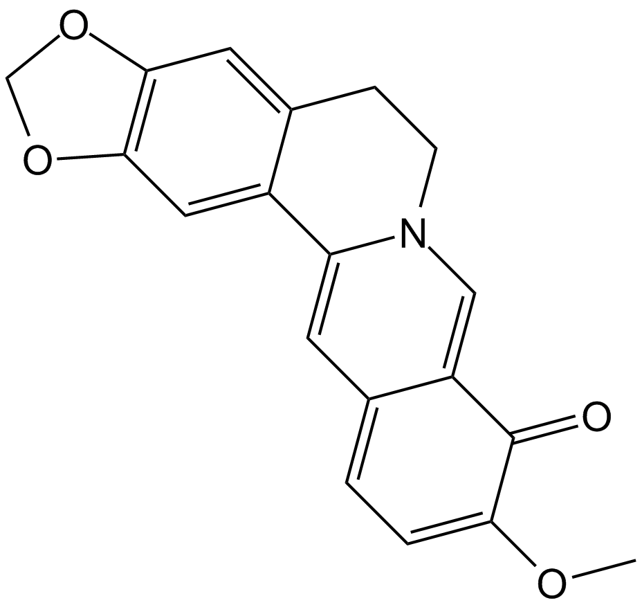 Berberrubine  Chemical Structure