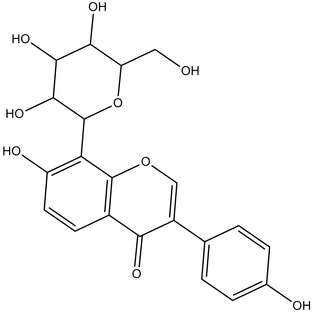 Puerarin  Chemical Structure