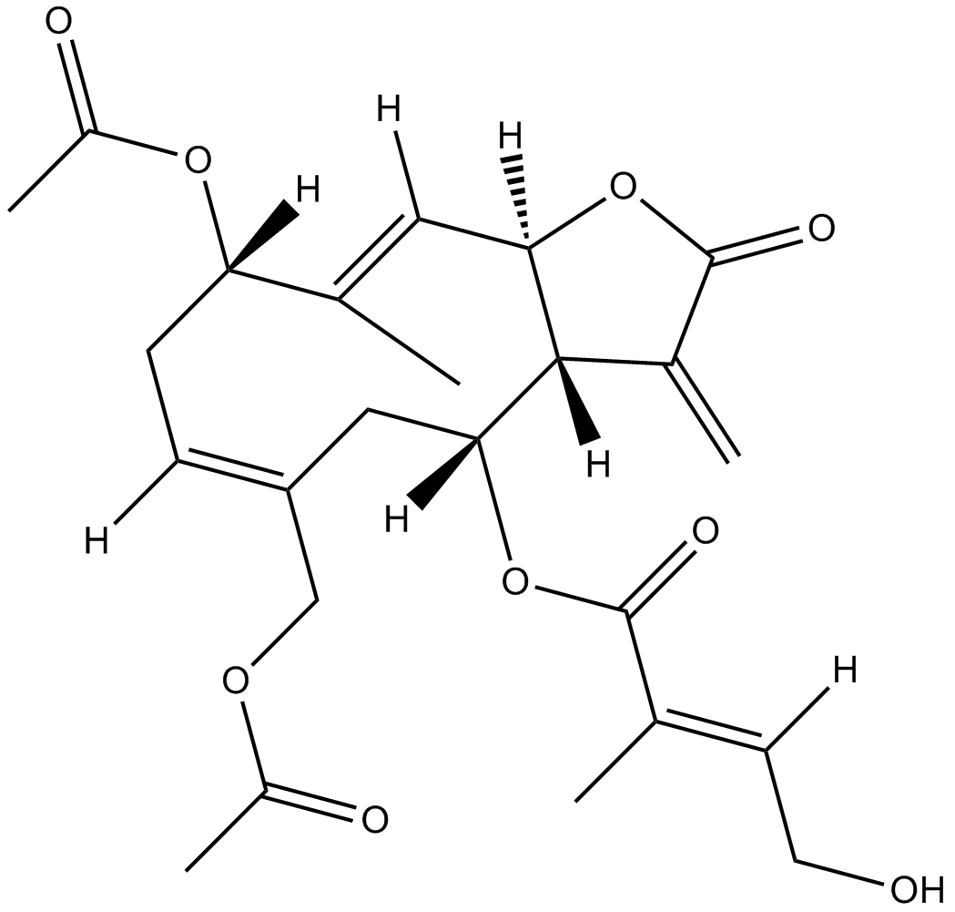 Eupalinolide B التركيب الكيميائي