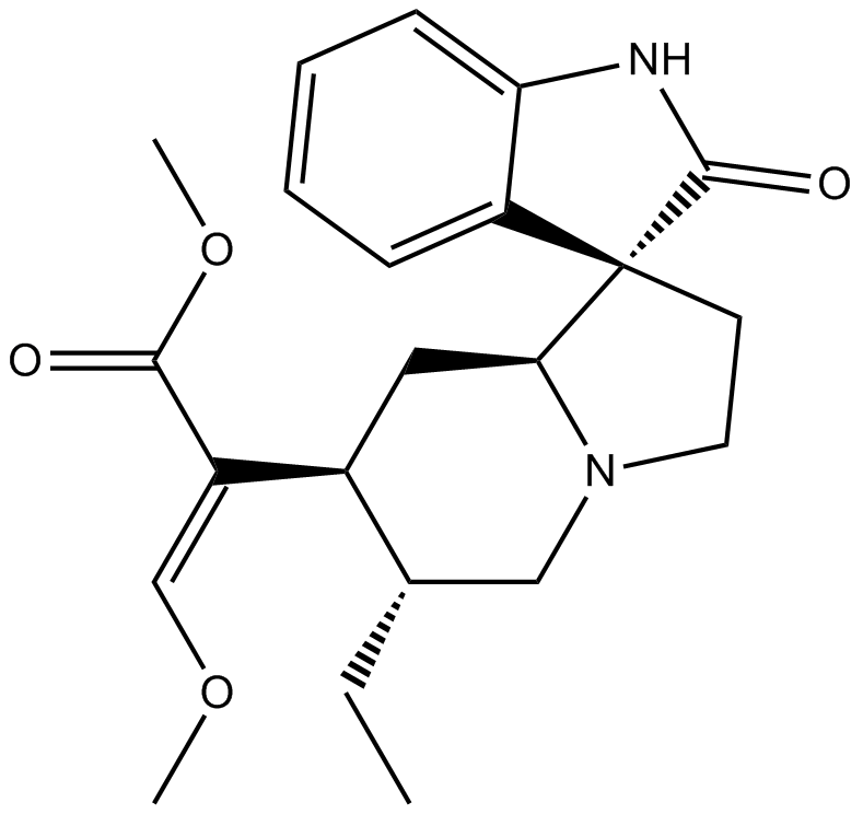 Isorhynchophylline 化学構造