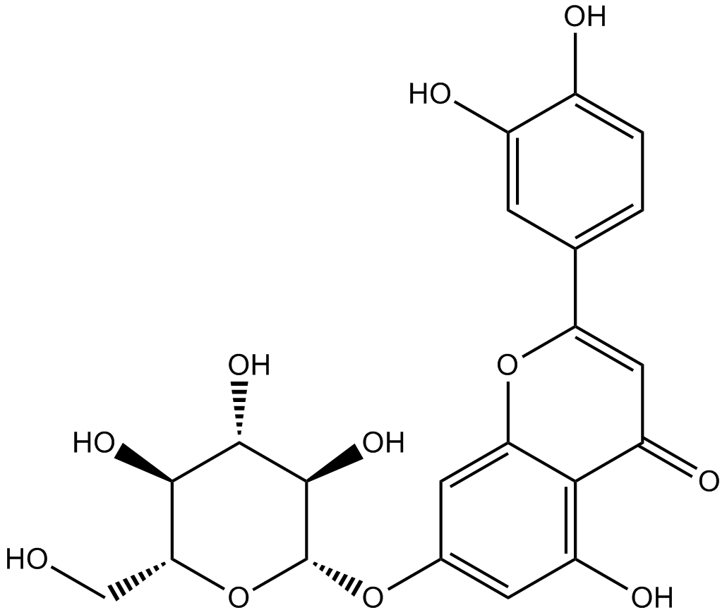 Cynaroside التركيب الكيميائي
