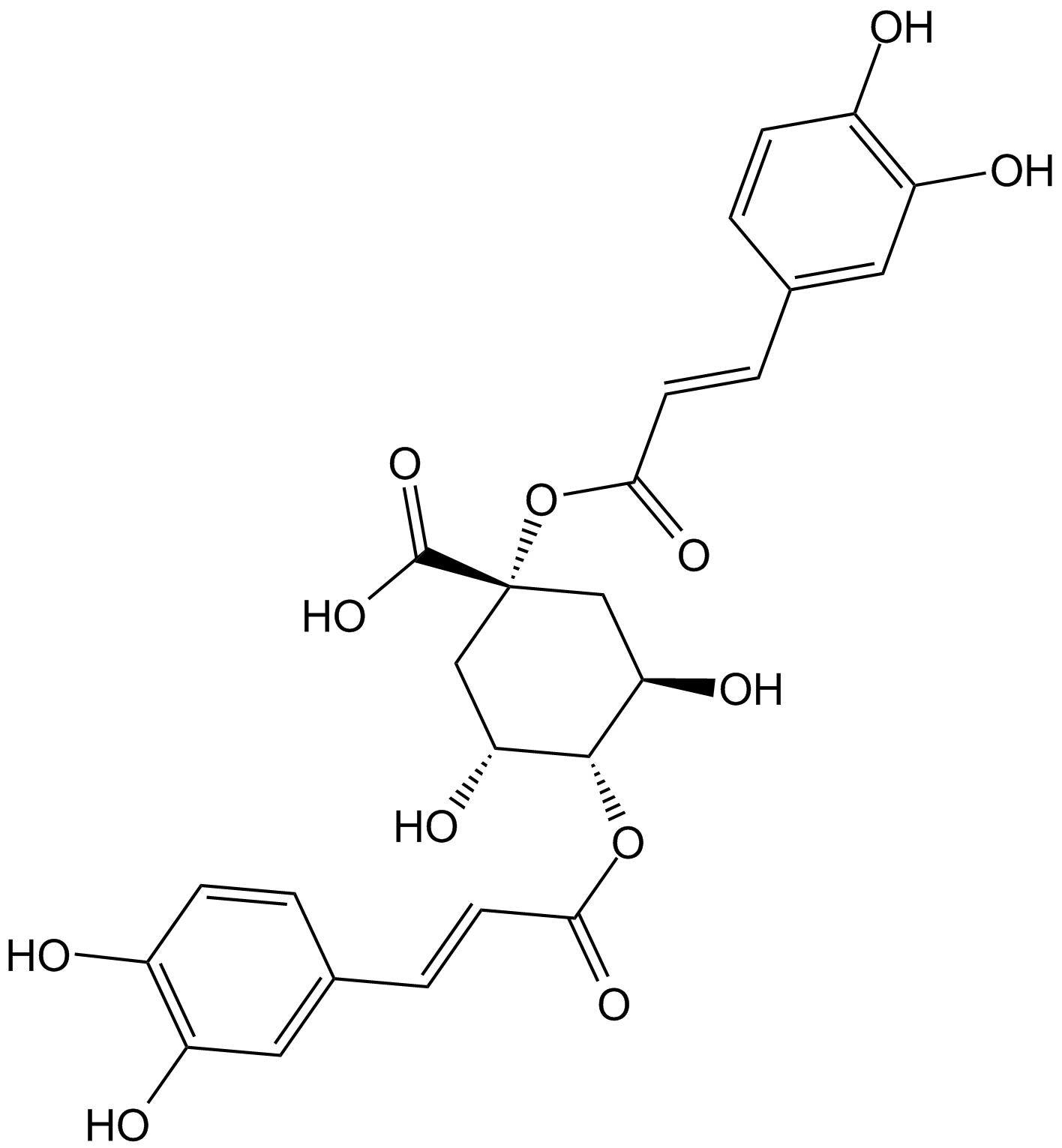 Cynarin  Chemical Structure