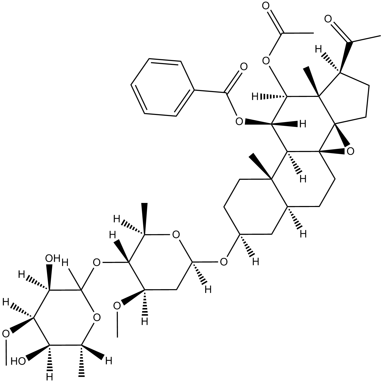 Tenacissoside I Chemical Structure