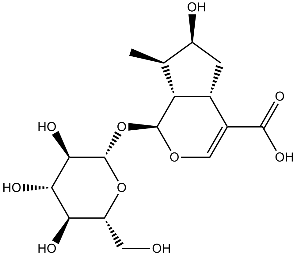Loganic acid 化学構造