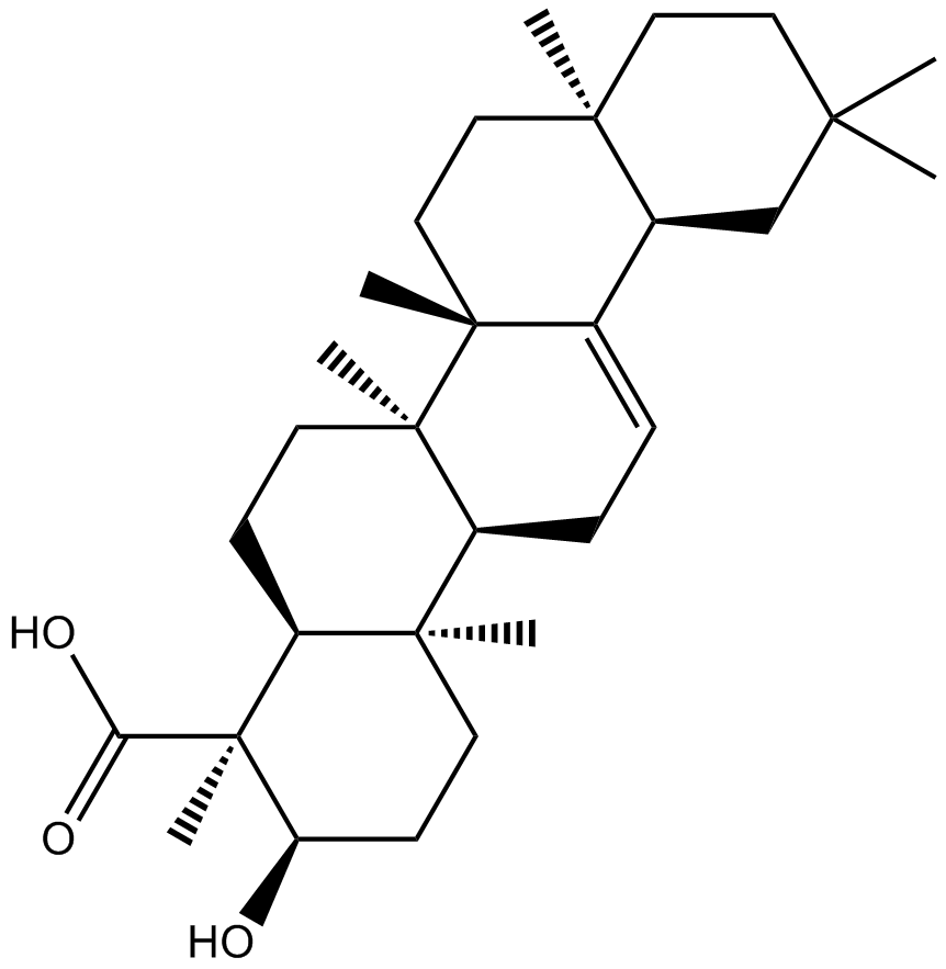 α-Boswellic acid 化学構造