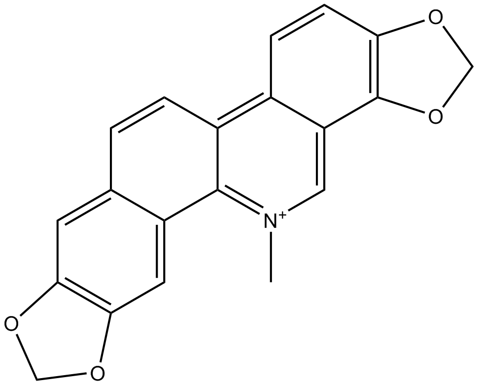 Sanguinarine Chemische Struktur