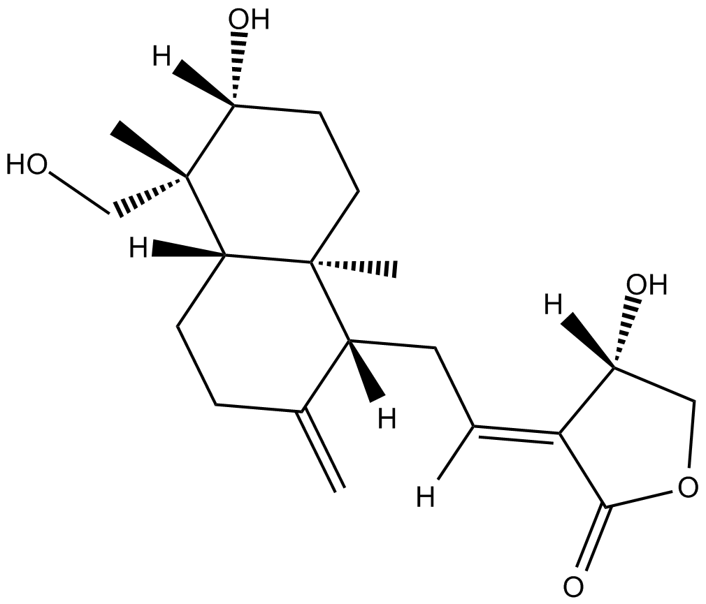 Andrographolide  Chemical Structure