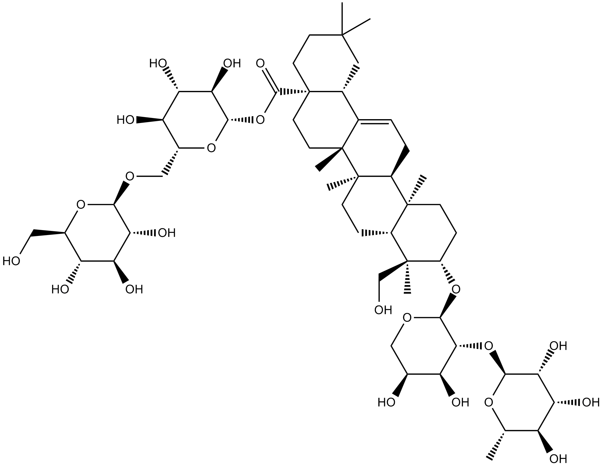 Dipsacoside B  Chemical Structure