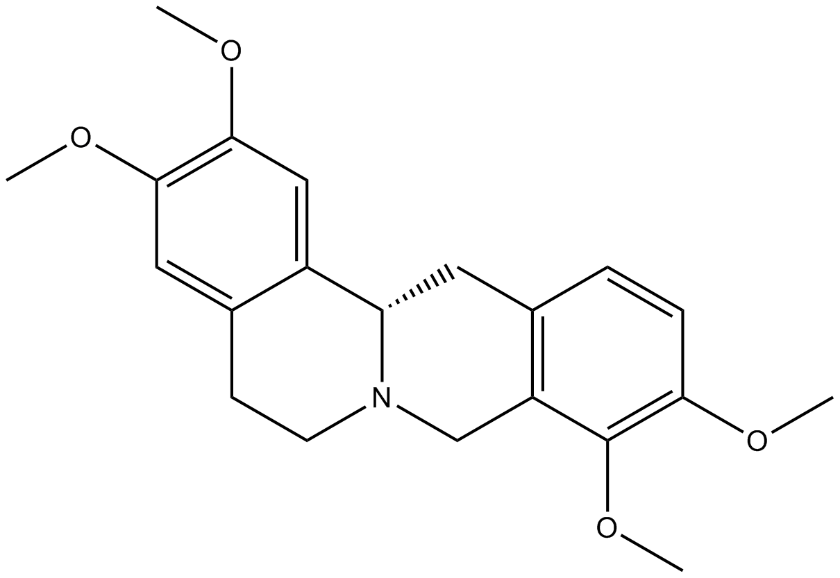 Tetrahydropalmatine  Chemical Structure