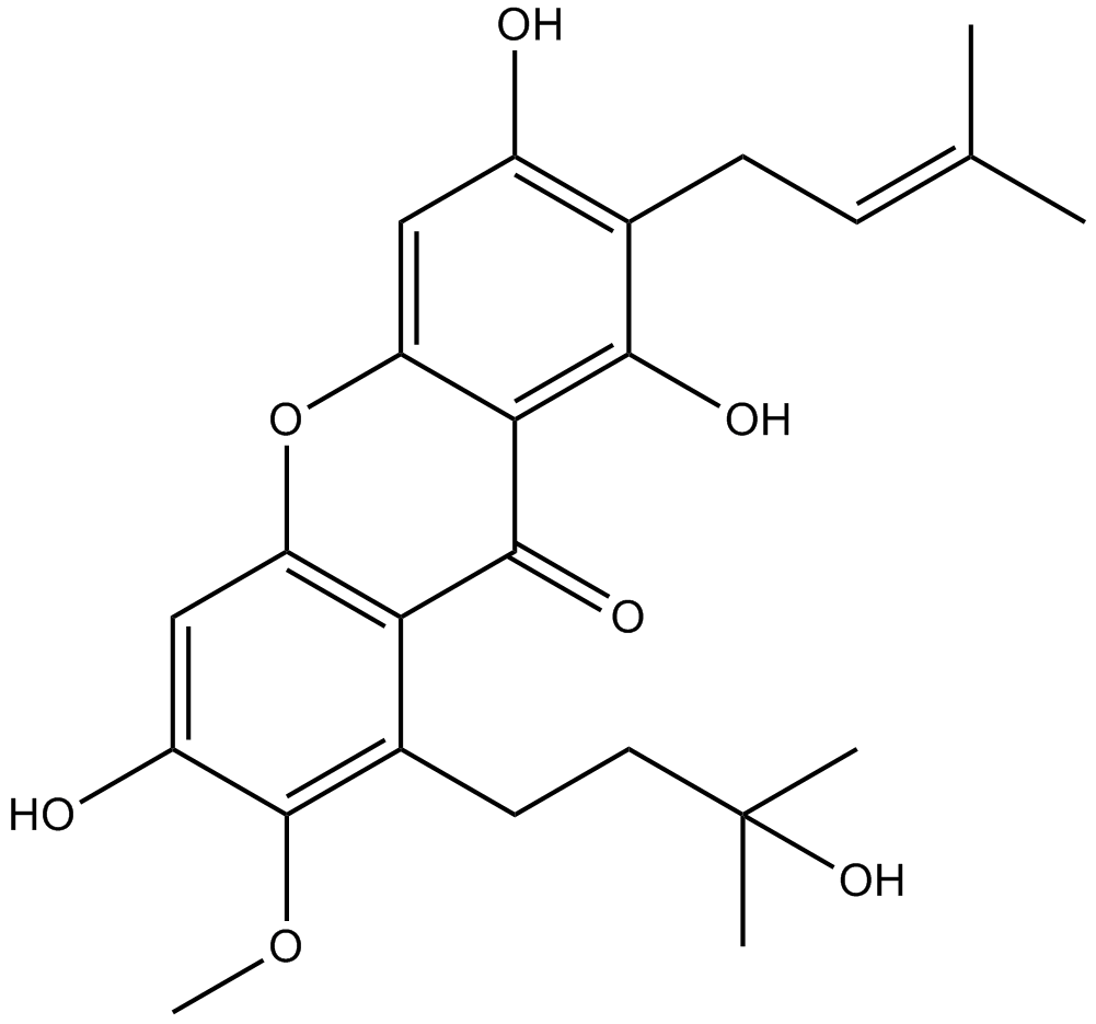 Garcinone D  Chemical Structure