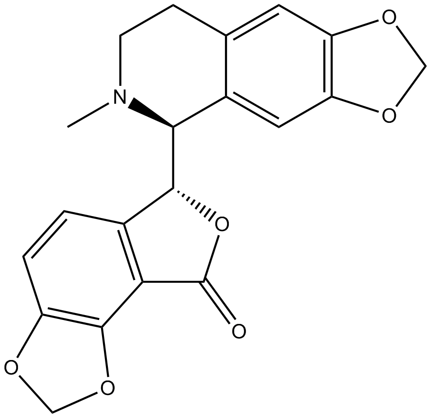 (+)-Bicuculline  Chemical Structure