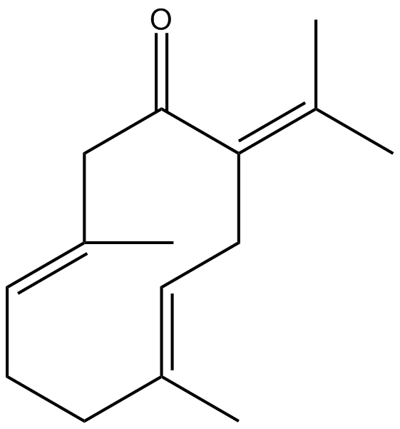 Germacrone  Chemical Structure