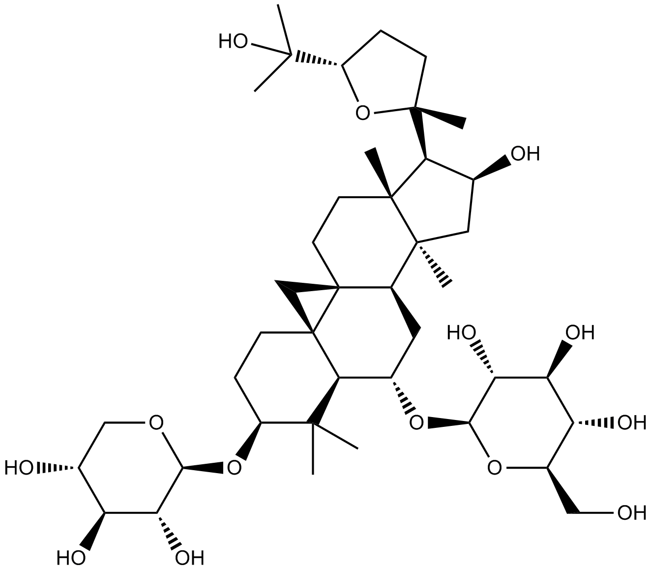 Astragaloside  Chemical Structure