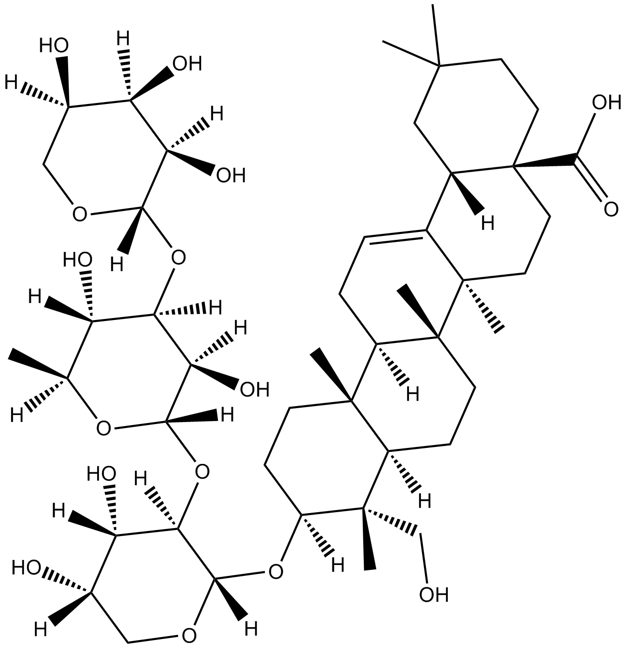 Prosapogenin  CP6  Chemical Structure