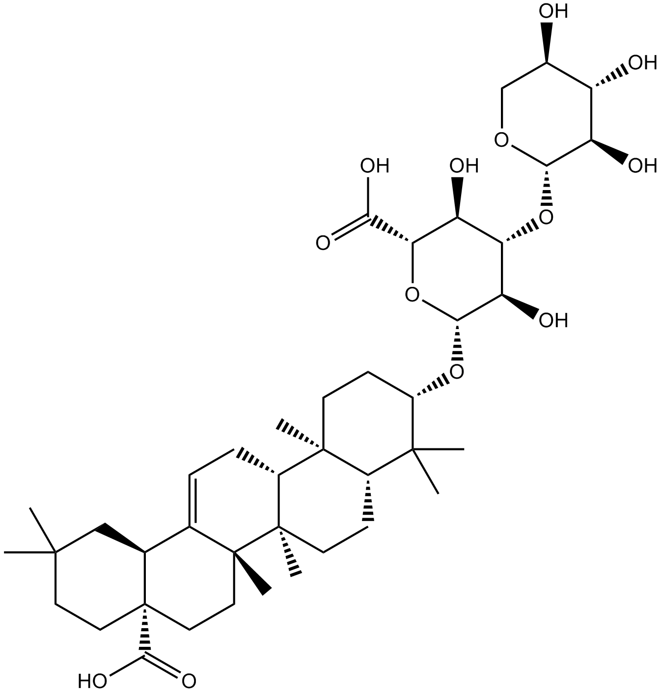 Momordin Ic  Chemical Structure