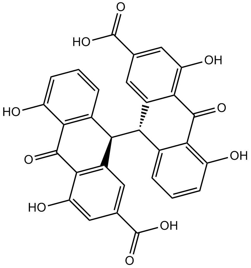 Sennidin B  Chemical Structure