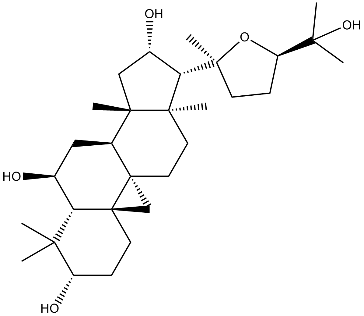 Cycloastragenol  Chemical Structure