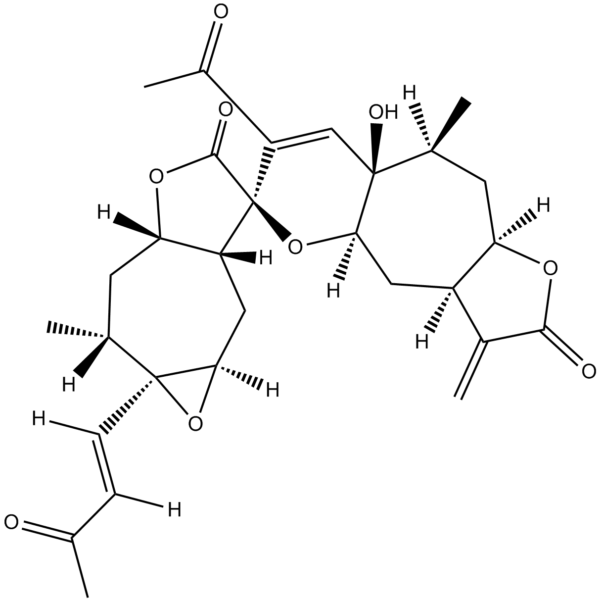 Pungiolide A  Chemical Structure