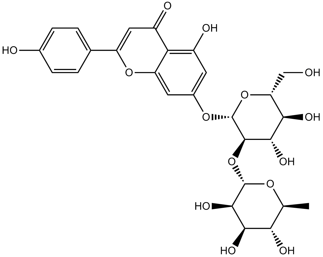 Rhoifolin  Chemical Structure