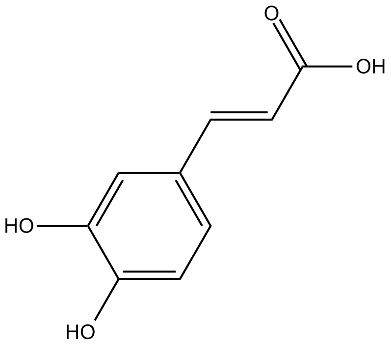 Caffeic acid  Chemical Structure