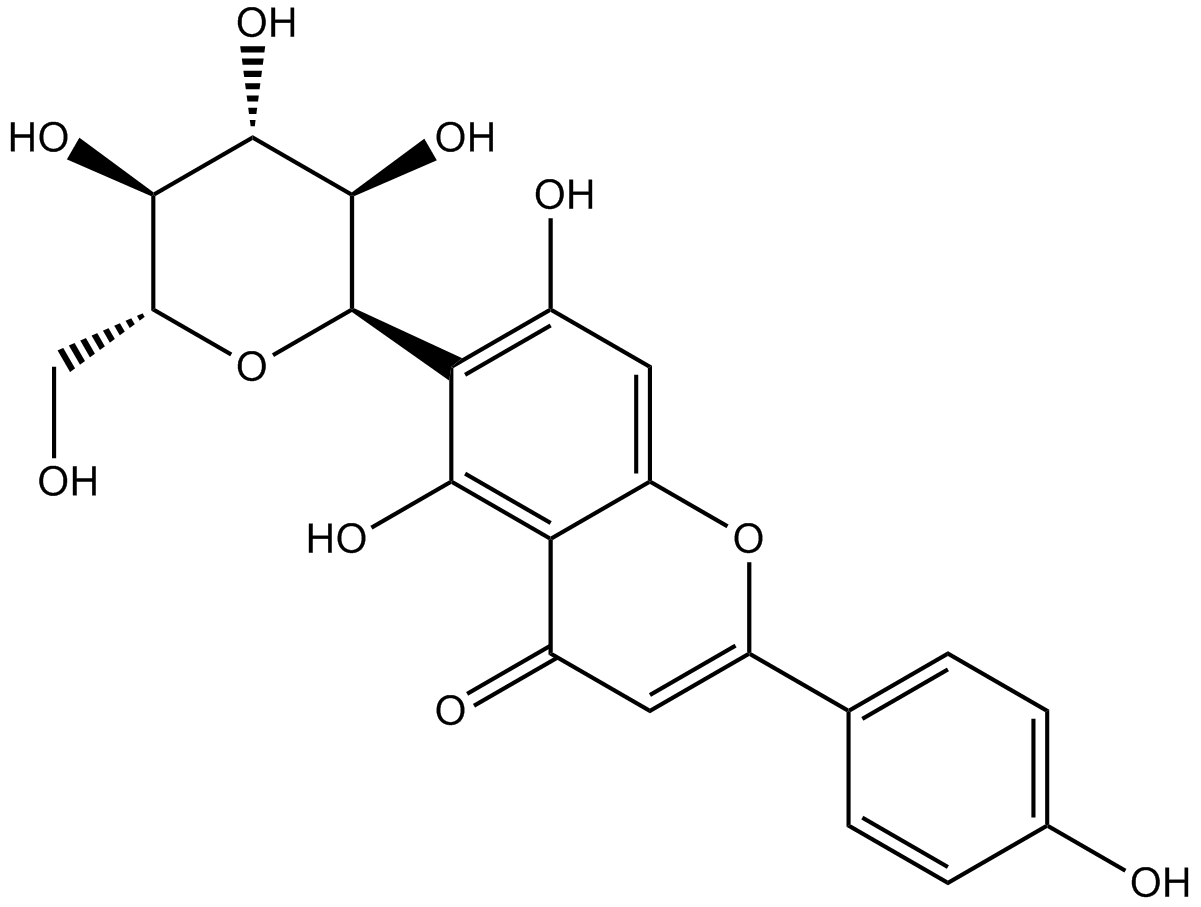 Isovitexin  Chemical Structure