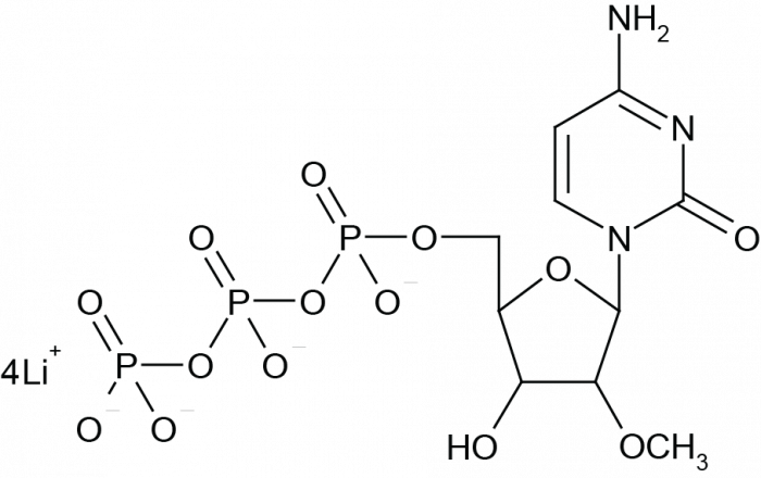 2'-O-Methylcytidine-5'-Triphosphate  Chemical Structure