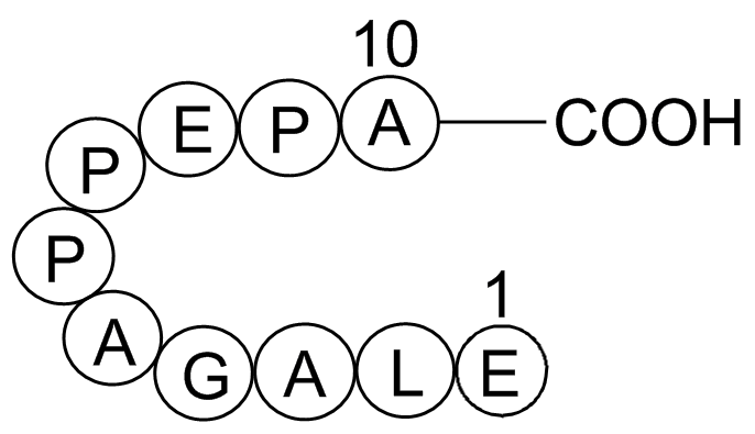 Beta-Lipotropin (1-10), porcine  Chemical Structure