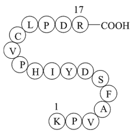 coagulation factor II (thrombin) B chain fragment [Homo sapiens]  Chemical Structure